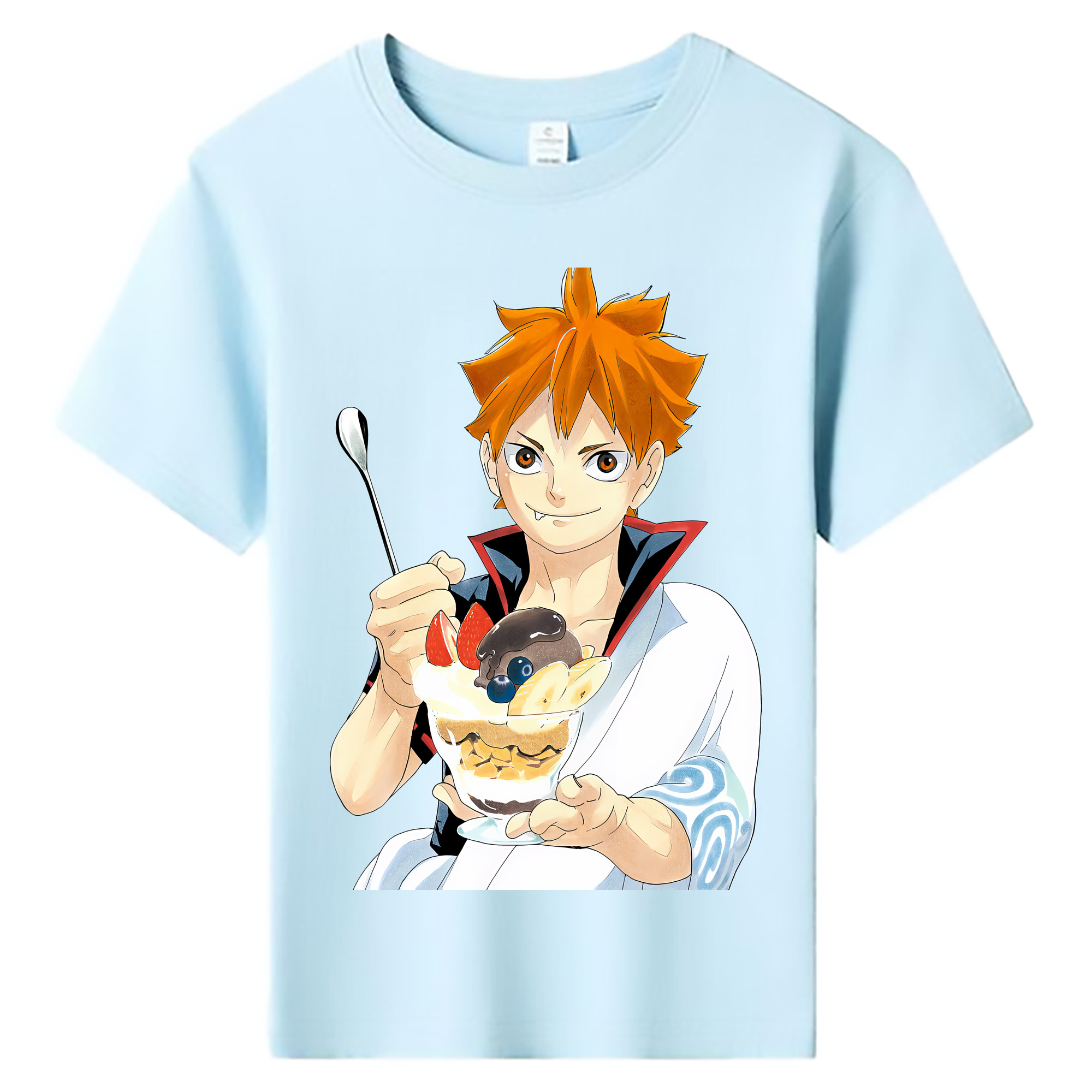 （画像用） ハイキュー!! Haikyu!! 綿100％キッズTシャツ（フロントプリント）